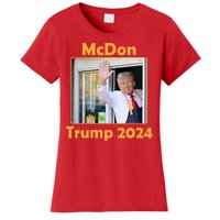 Mcdon Donald Trump 2024 Election Women's T-Shirt