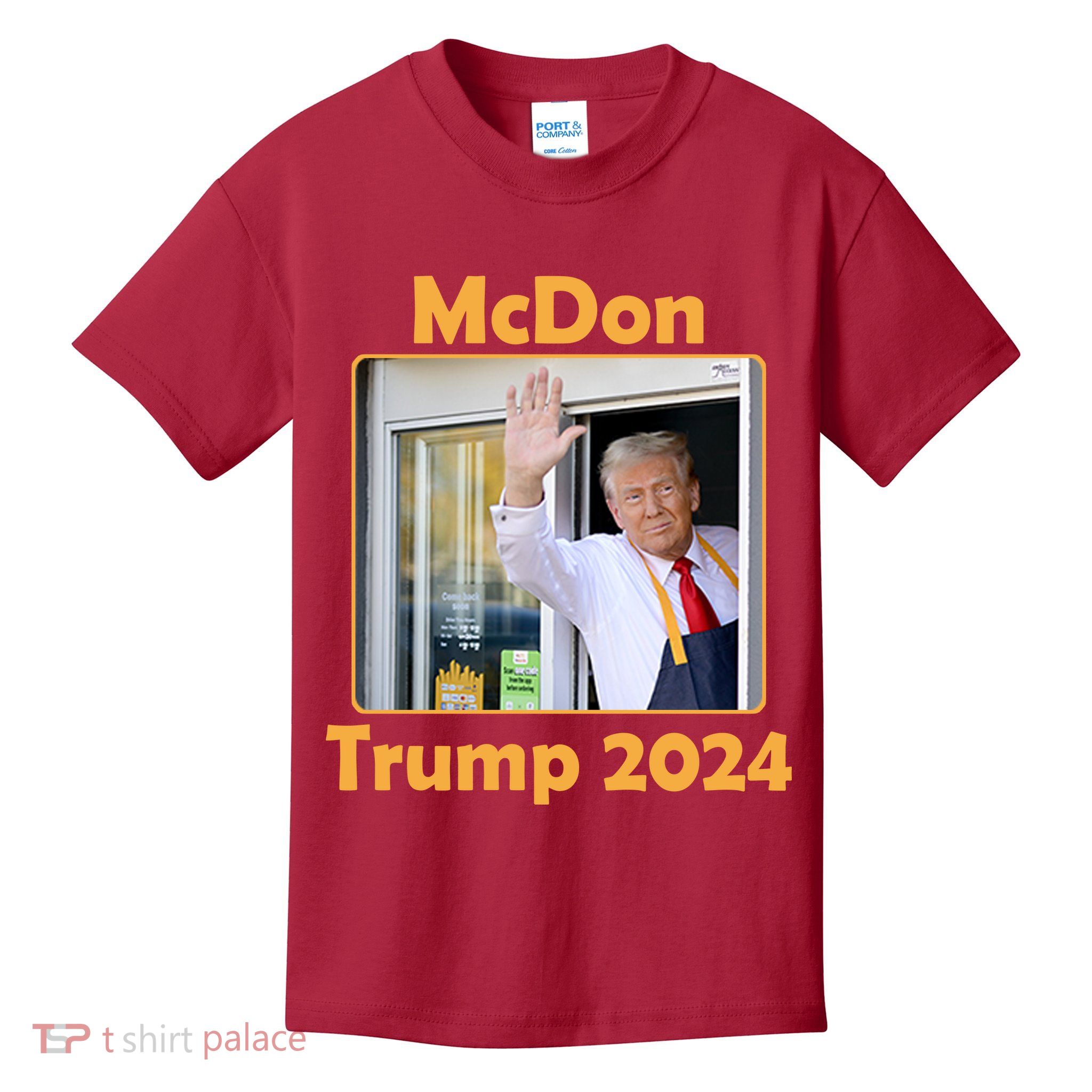 Mcdon Donald Trump 2024 Election Kids T-Shirt