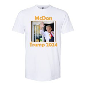 Mcdon Donald Trump 2024 Election Softstyle CVC T-Shirt