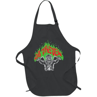 Mtn Dew Throttle Up Out Of Hell Full-Length Apron With Pockets