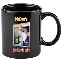 Mcdon Donald Trump IM Lovin Him 11oz C Handle Ceramic Mug
