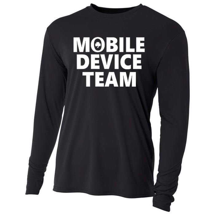 Mobile Device Team & Mobile Application Development Cooling Performance Long Sleeve Crew