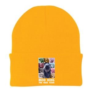 Moon Deng The Eras Tour Meme Hippo Knit Cap Winter Beanie