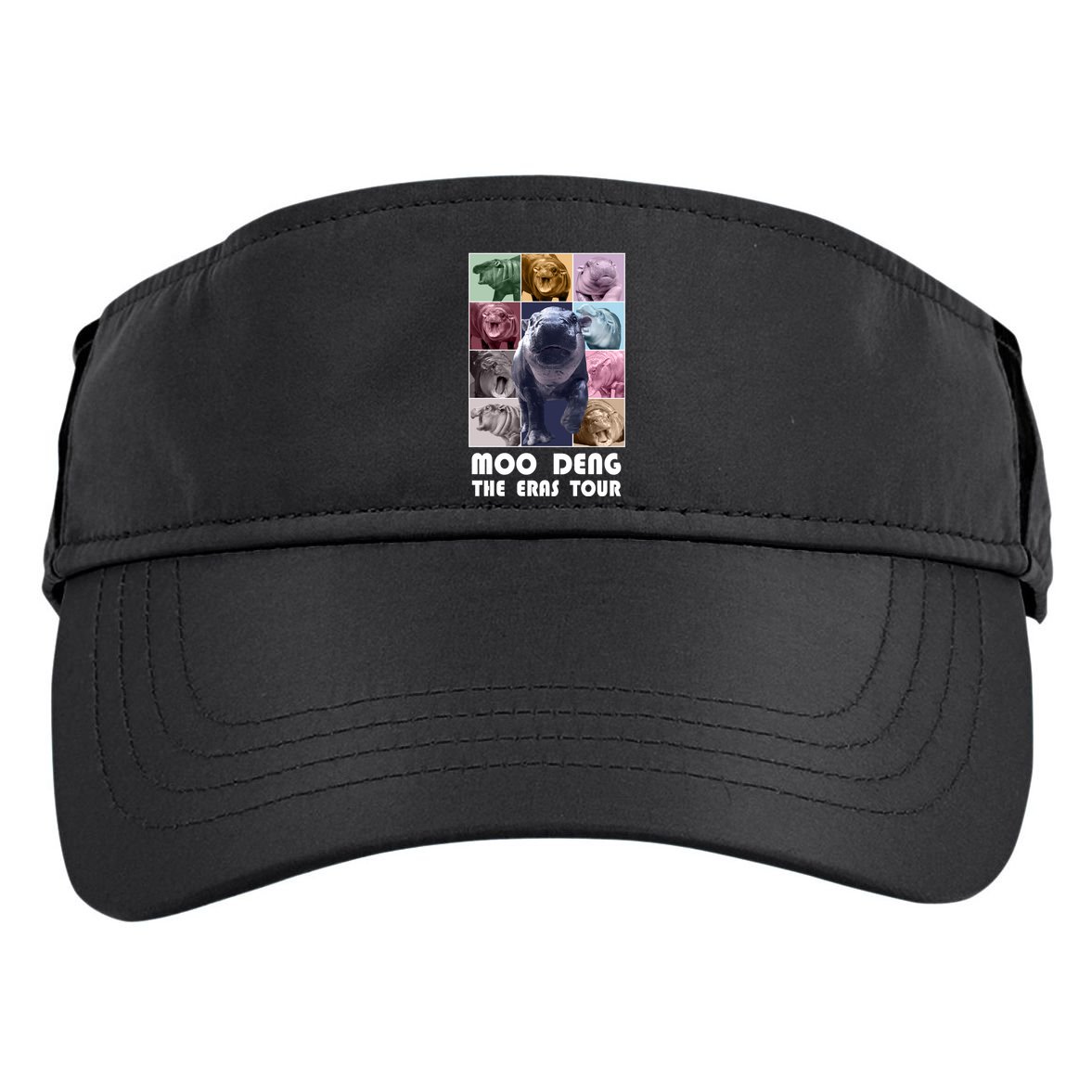 Moon Deng The Eras Tour Meme Hippo Adult Drive Performance Visor