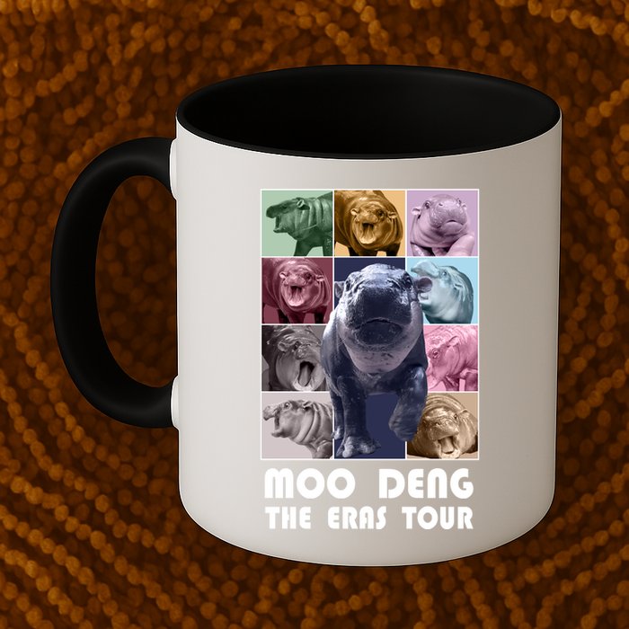 Moon Deng The Eras Tour Meme Hippo Mug