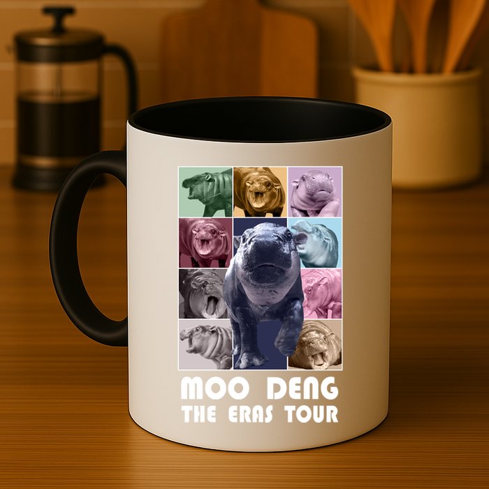 Moon Deng The Eras Tour Meme Hippo Mug