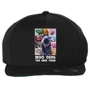 Moon Deng The Eras Tour Meme Hippo Wool Snapback Cap