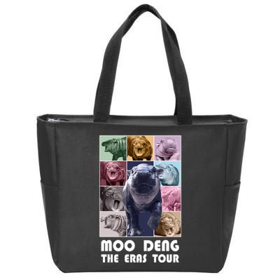Moon Deng The Eras Tour Meme Hippo Zip Tote Bag