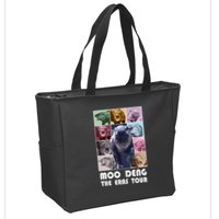 Moon Deng The Eras Tour Meme Hippo Zip Tote Bag