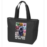 Moon Deng The Eras Tour Meme Hippo Zip Tote Bag