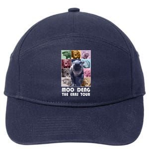 Moon Deng The Eras Tour Meme Hippo 7-Panel Snapback Hat