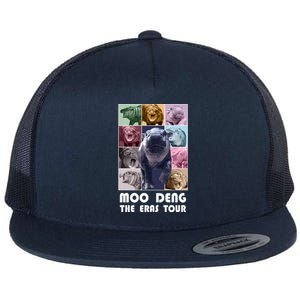 Moon Deng The Eras Tour Meme Hippo Flat Bill Trucker Hat