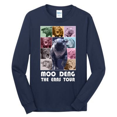 Moon Deng The Eras Tour Meme Hippo Tall Long Sleeve T-Shirt