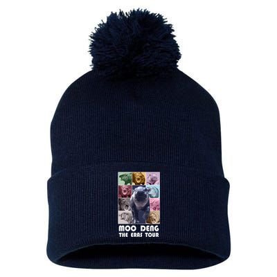 Moon Deng The Eras Tour Meme Hippo Pom Pom 12in Knit Beanie