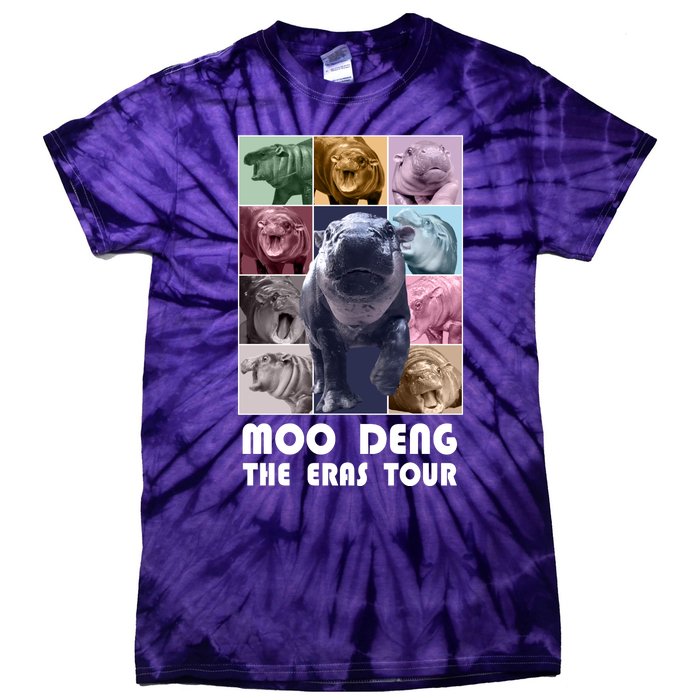 Moon Deng The Eras Tour Meme Hippo Tie-Dye T-Shirt