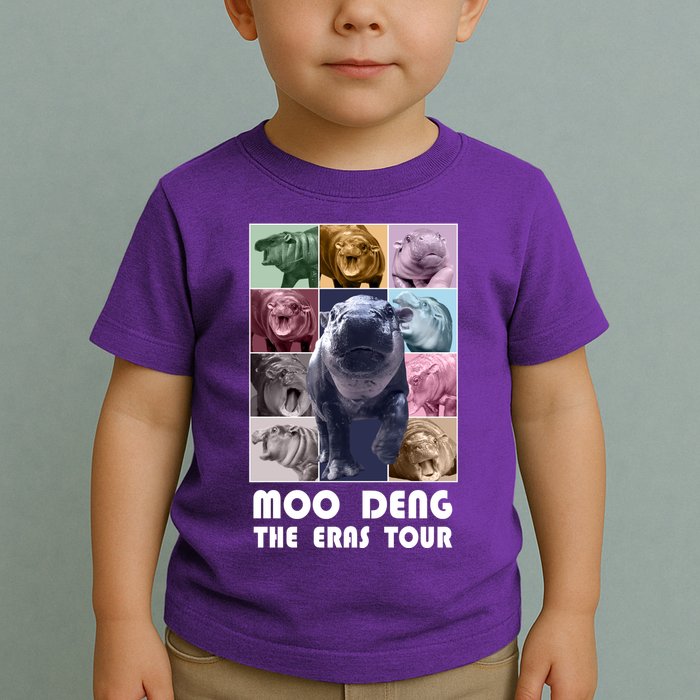 Moon Deng The Eras Tour Meme Hippo Toddler T-Shirt