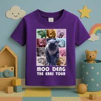 Moon Deng The Eras Tour Meme Hippo Toddler T-Shirt