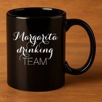 Margarita Drinking Team 11oz C Handle Ceramic Mug