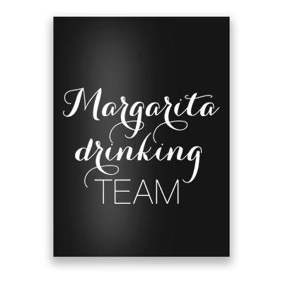 Margarita Drinking Team Poster