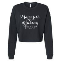 Margarita Drinking Team Cropped Pullover Crew