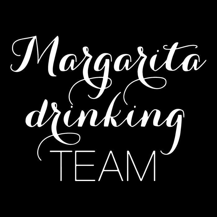 Margarita Drinking Team Cropped Pullover Crew