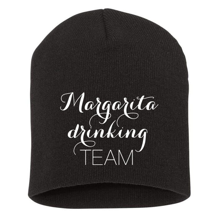 Margarita Drinking Team Short Acrylic Beanie