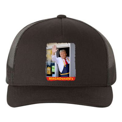 Maga Donalds Trump 2024 Mcdon Election Yupoong Adult 5-Panel Trucker Hat