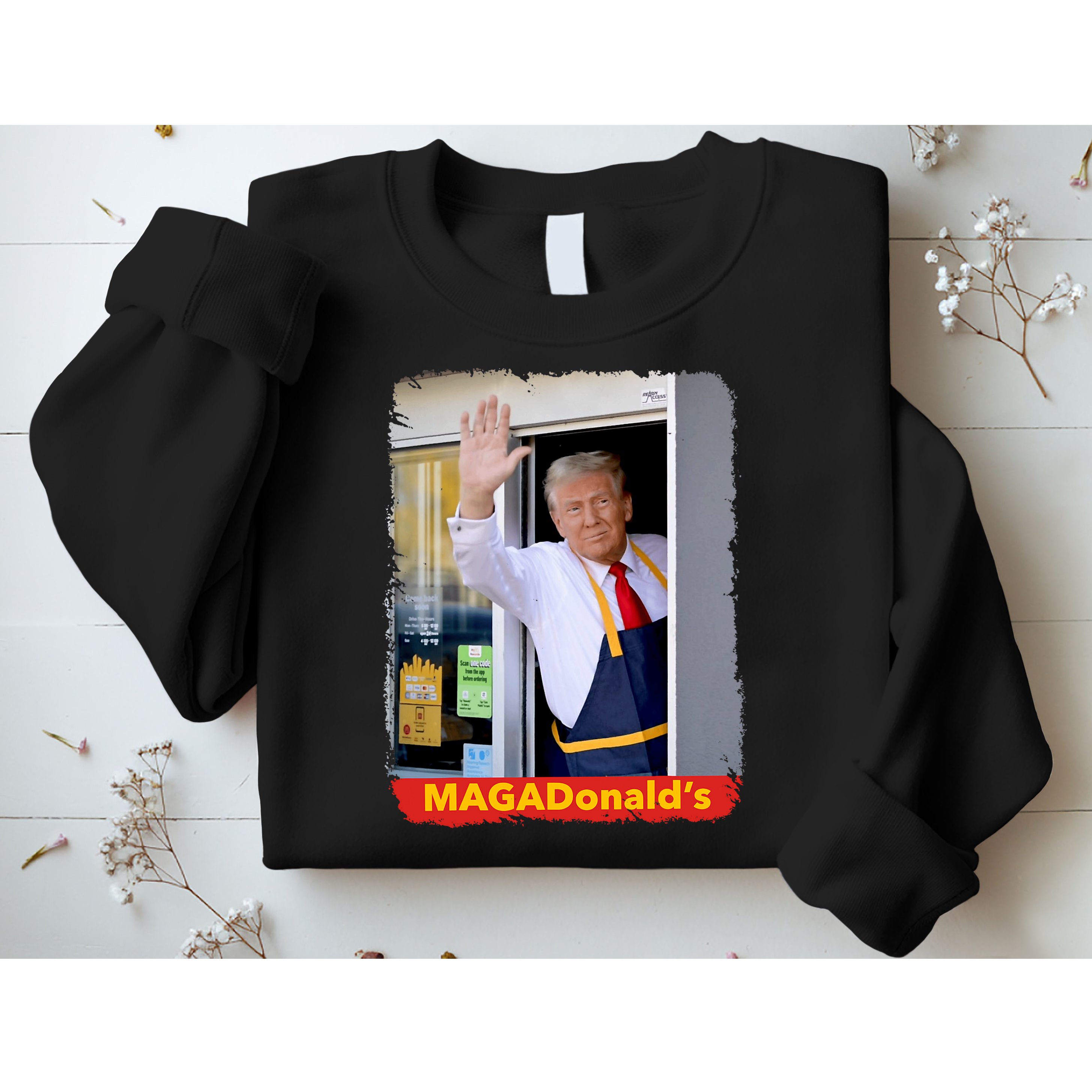 Maga Donalds Trump 2024 Mcdon Election Sweatshirt