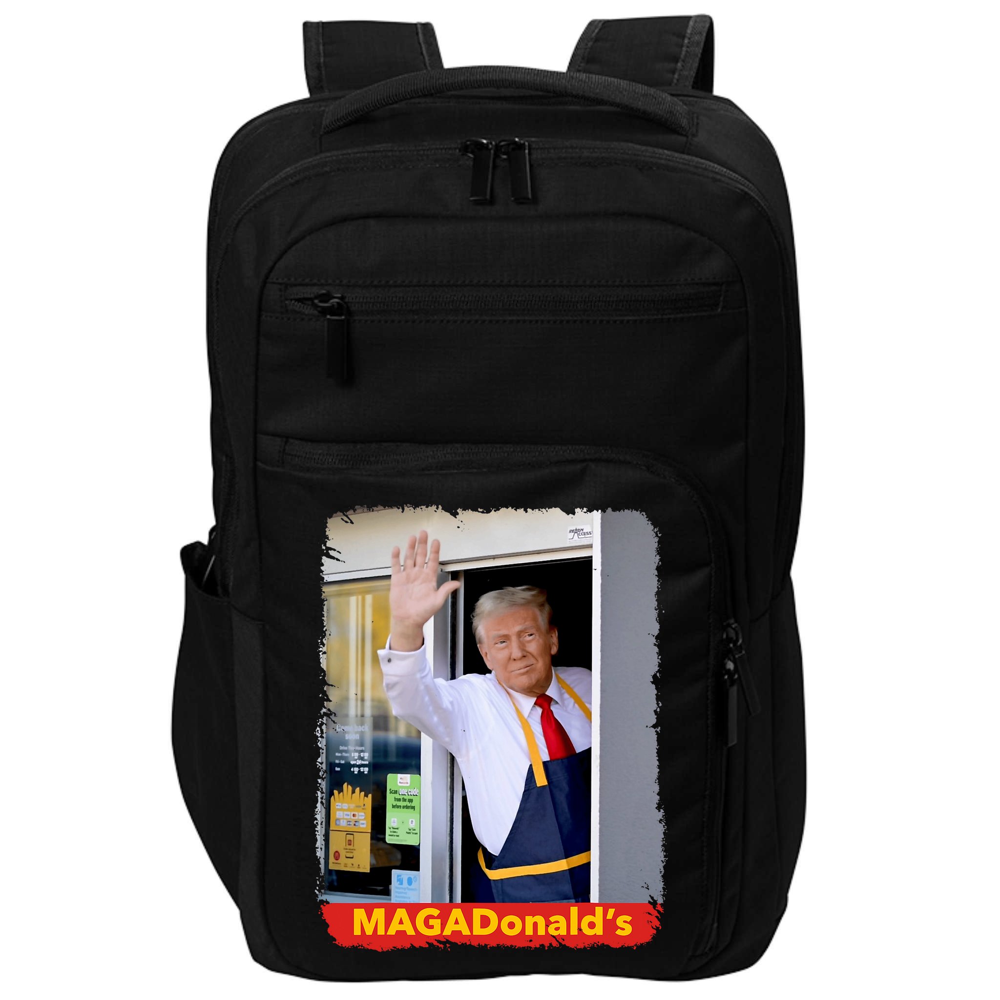 Maga Donalds Trump 2024 Mcdon Election Impact Tech Backpack