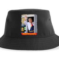 Maga Donalds Trump 2024 Mcdon Election Sustainable Bucket Hat