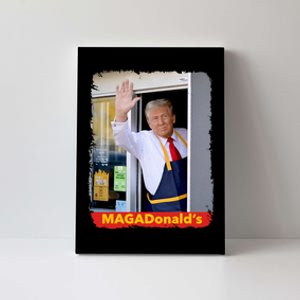 Maga Donalds Trump 2024 Mcdon Election Canvas