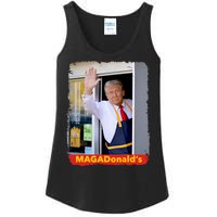 Maga Donalds Trump 2024 Mcdon Election Ladies Essential Tank