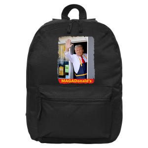 Maga Donalds Trump 2024 Mcdon Election 16 in Basic Backpack