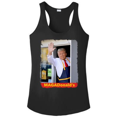 Maga Donalds Trump 2024 Mcdon Election Ladies PosiCharge Competitor Racerback Tank