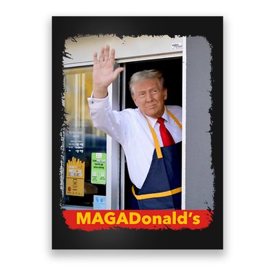Maga Donalds Trump 2024 Mcdon Election Poster