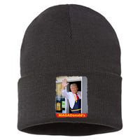 Maga Donalds Trump 2024 Mcdon Election Sustainable Knit Beanie