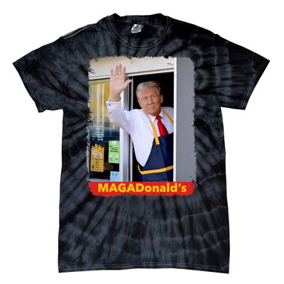 Maga Donalds Trump 2024 Mcdon Election Tie-Dye T-Shirt