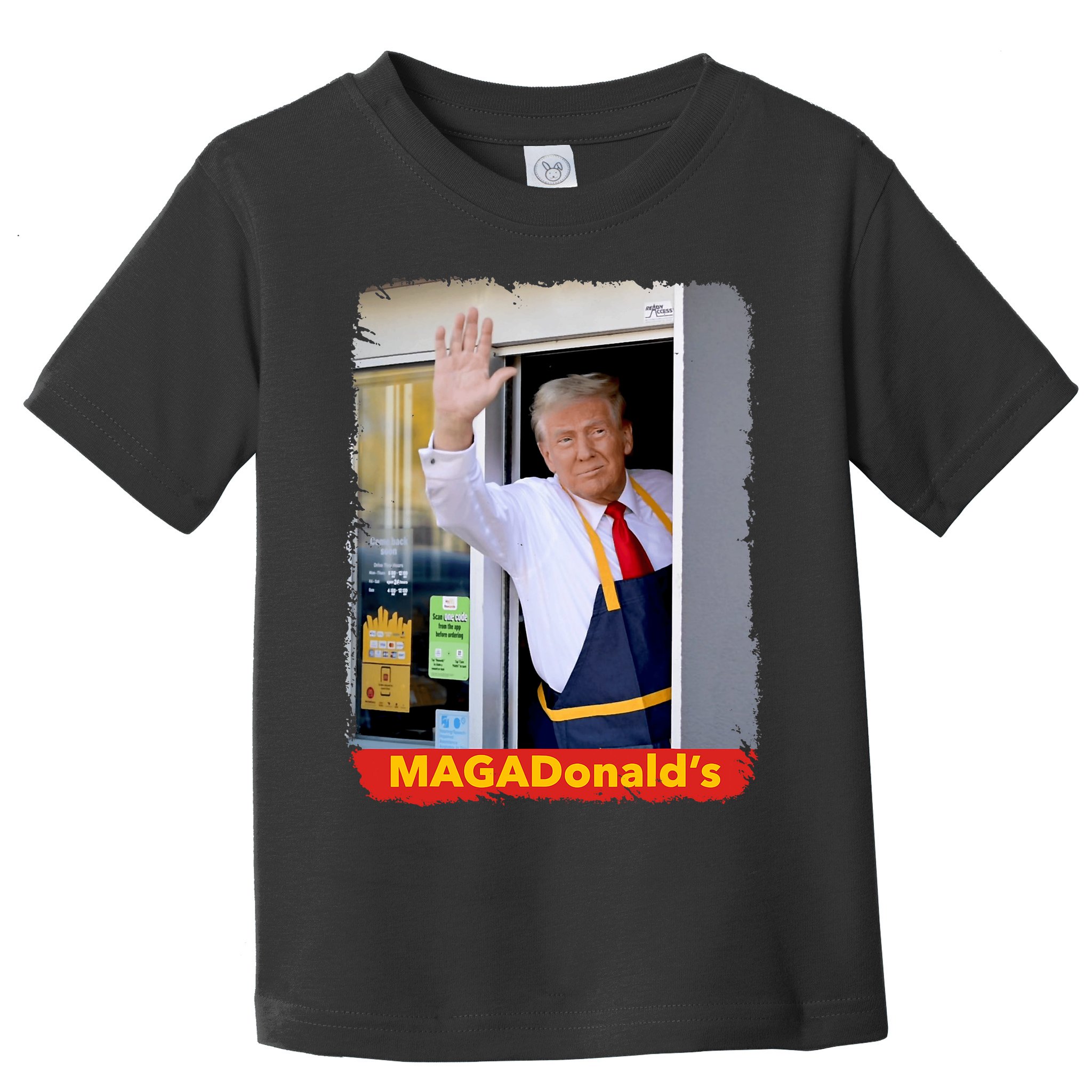 Maga Donalds Trump 2024 Mcdon Election Toddler T-Shirt
