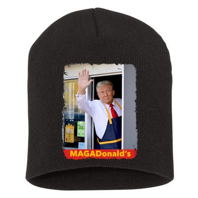 Maga Donalds Trump 2024 Mcdon Election Short Acrylic Beanie