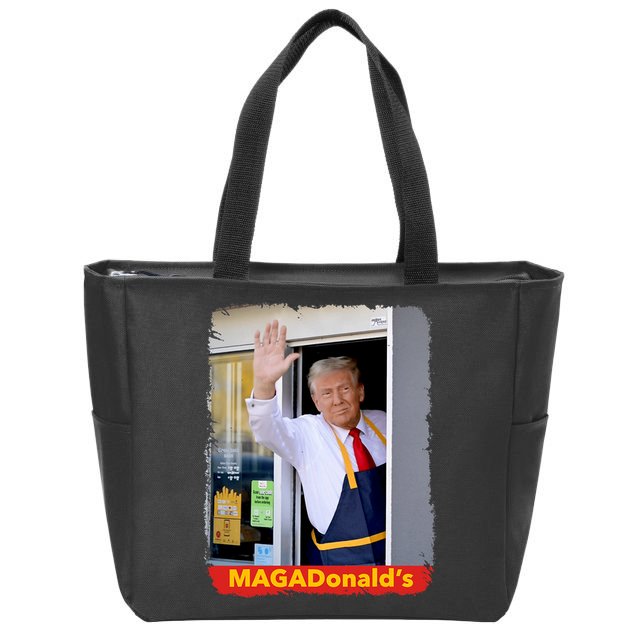 Maga Donalds Trump 2024 Mcdon Election Zip Tote Bag