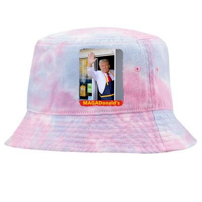 Maga Donalds Trump 2024 Mcdon Election Tie-Dyed Bucket Hat