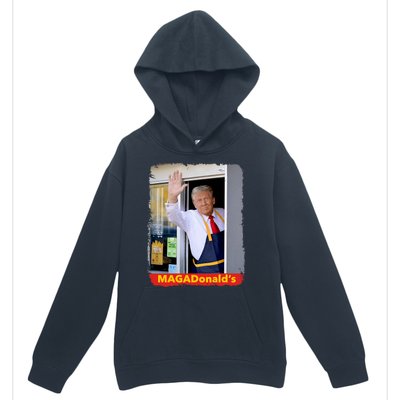 Maga Donalds Trump 2024 Mcdon Election Urban Pullover Hoodie