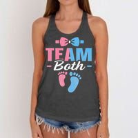 Mother's Day Track & Field Mom Marathon Running Women's Knotted Racerback Tank