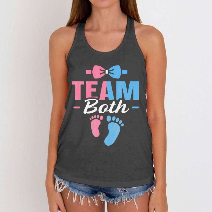 Mother's Day Track & Field Mom Marathon Running Women's Knotted Racerback Tank