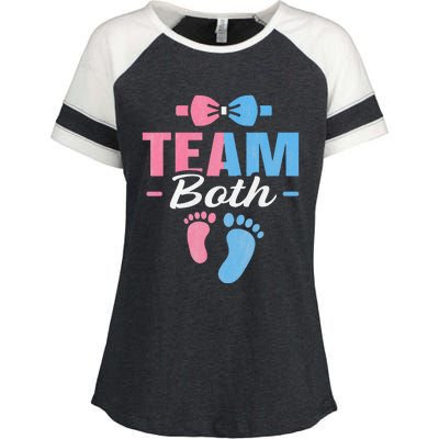 Mother's Day Track & Field Mom Marathon Running Enza Ladies Jersey Colorblock Tee