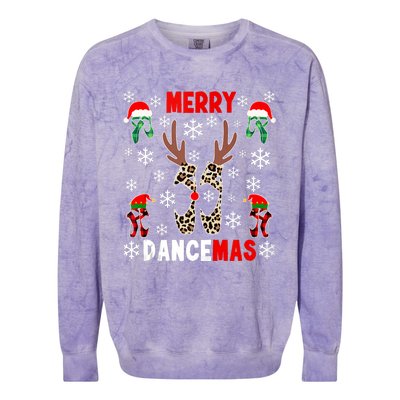 Merry Dancemas Tank Top Colorblast Crewneck Sweatshirt