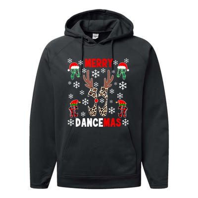 Merry Dancemas Tank Top Performance Fleece Hoodie