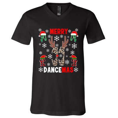 Merry Dancemas Tank Top V-Neck T-Shirt