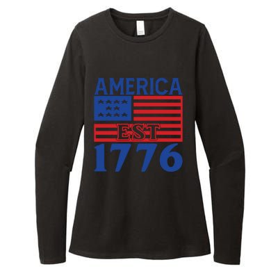 Memorial Day T  America Est Womens CVC Long Sleeve Shirt