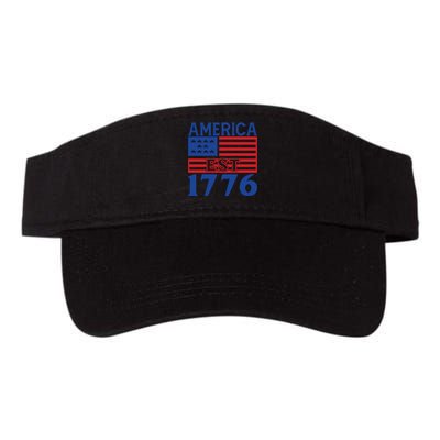 Memorial Day T  America Est Valucap Bio-Washed Visor